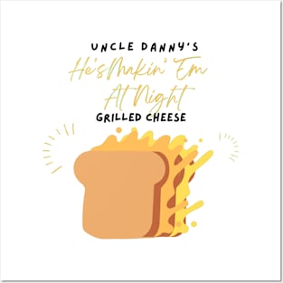 Nighttime Grilled Cheese Posters and Art